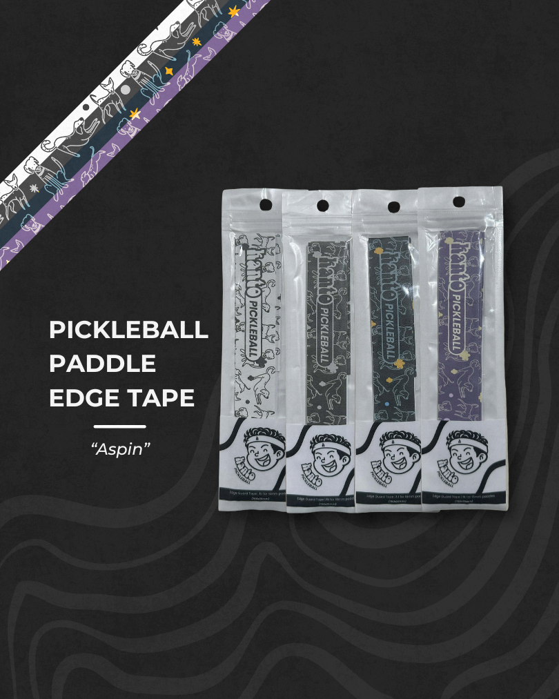"ASPIN" Pickleball Paddle Edge Guard Tape (760x26mm - fit for 16mm paddles)
