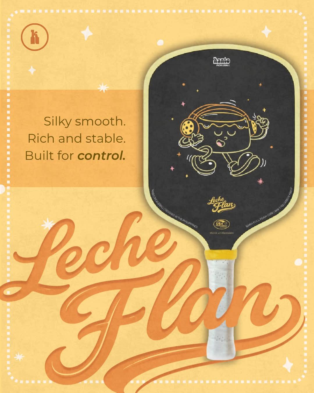 Leche Flan 16mm MPP Foam Core Pickleball Paddle