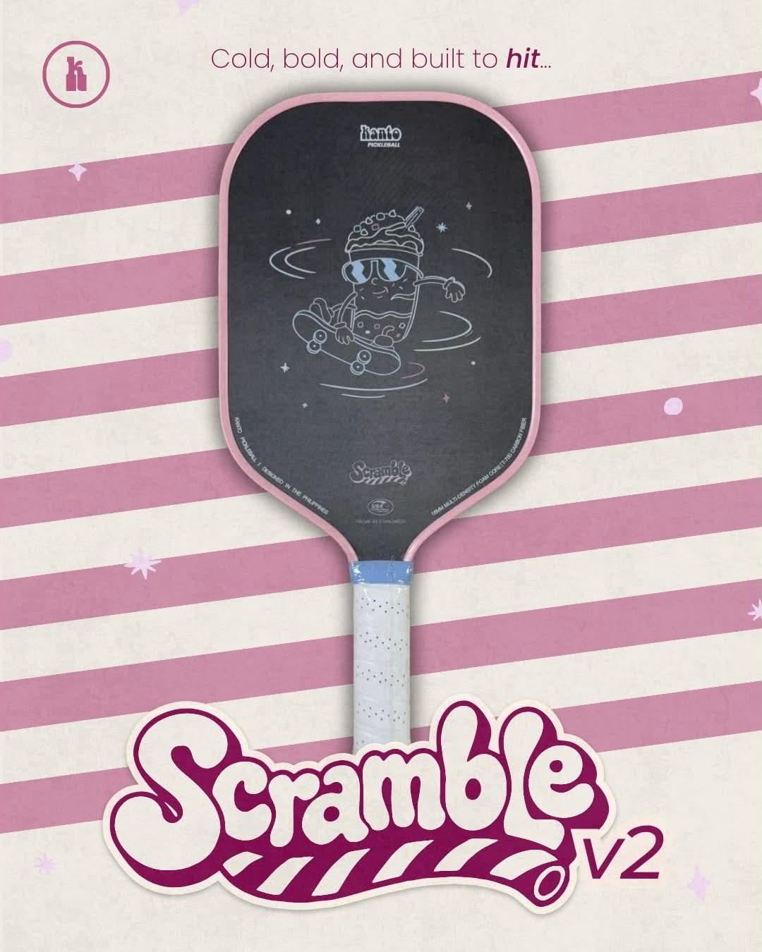 Scramble v2 16mm Multi-density Flex Cut Foam Core Pickleball Paddle
